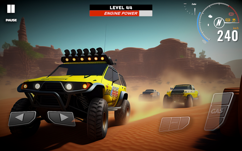 Offroad 4x4 Driving Simulator - Gameplay image of android game