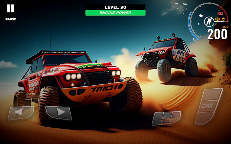 Offroad 4x4 Driving Simulator - Gameplay image of android game