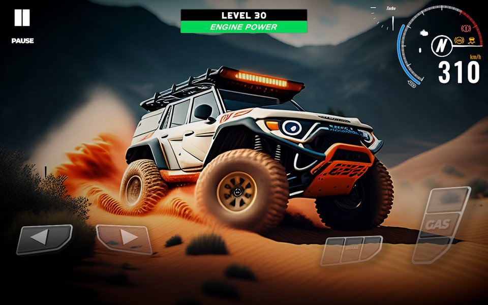 Offroad 4x4 Driving Simulator - Gameplay image of android game