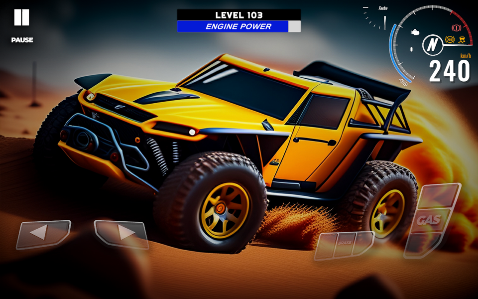 Offroad 4x4 Driving Simulator - Gameplay image of android game