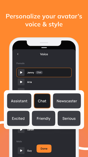 D-ID: AI Video Generator - عکس برنامه موبایلی اندروید