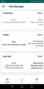 Font Manager for Huawei/Honor - Image screenshot of android app
