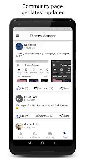 Theme Manager for Huawei/Honor - Image screenshot of android app