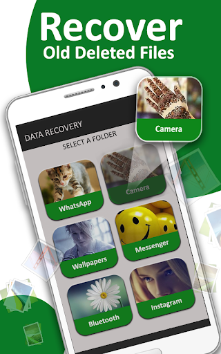 Data recovery for media files – storage recovery - عکس برنامه موبایلی اندروید