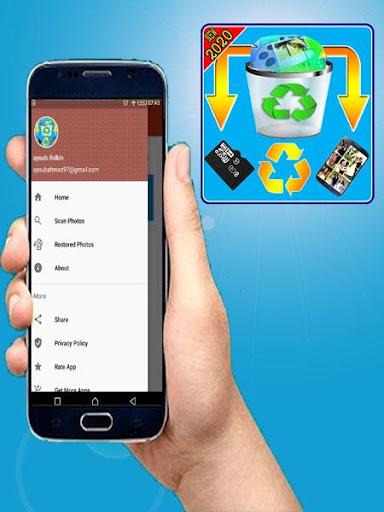 Recover Deleted Photos & Data - Image screenshot of android app