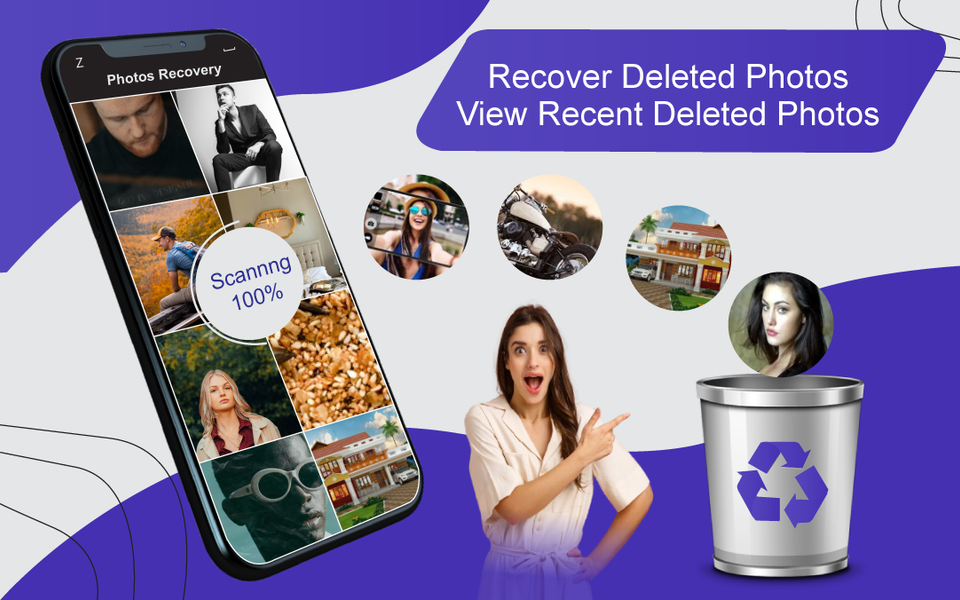Photo Recovery: Restore Photos - عکس برنامه موبایلی اندروید