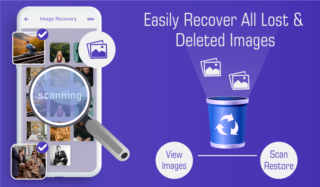 Photo Recovery: Restore Photos - عکس برنامه موبایلی اندروید