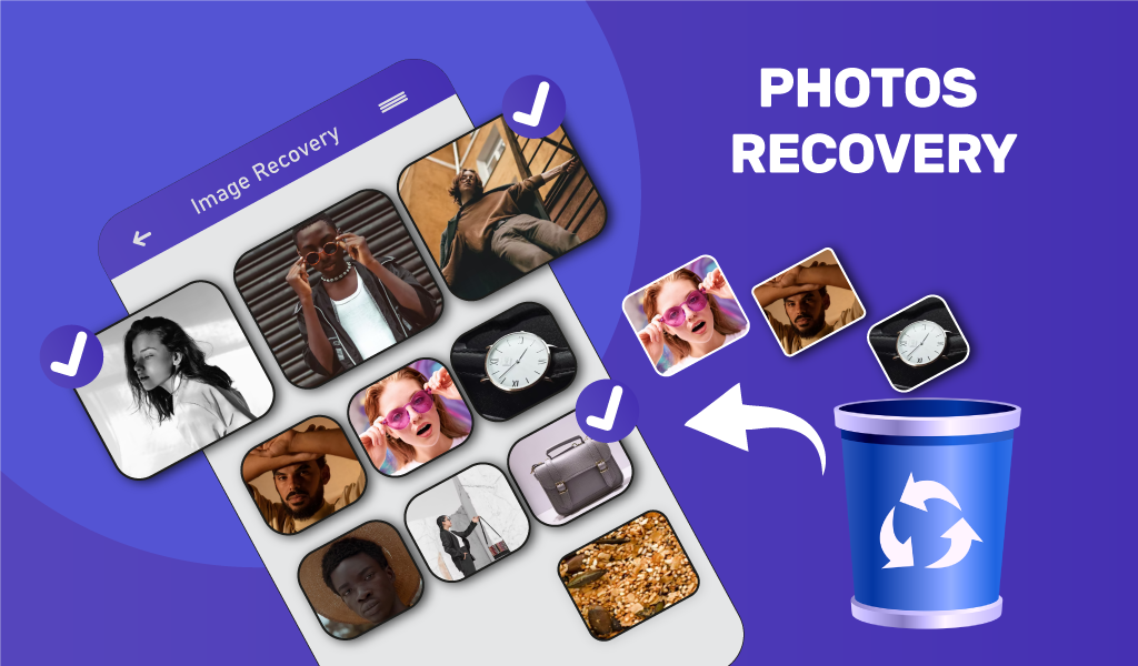 Photo Recovery: Restore Photos - عکس برنامه موبایلی اندروید
