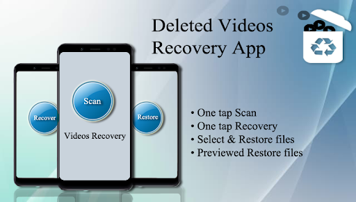 Deleted Video Recovery Android - عکس برنامه موبایلی اندروید