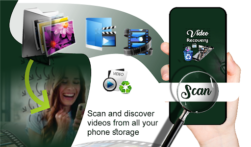 Deleted Video Recovery App - عکس برنامه موبایلی اندروید