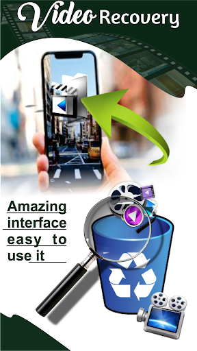 Deleted Video Recovery App - عکس برنامه موبایلی اندروید