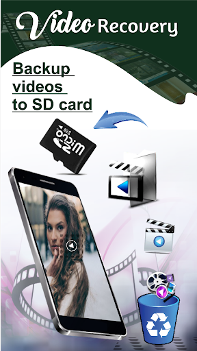 Deleted Video Recovery App - عکس برنامه موبایلی اندروید