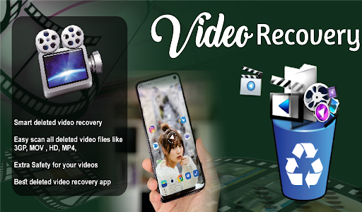 Deleted Video Recovery App - عکس برنامه موبایلی اندروید