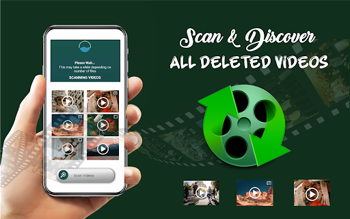 Deleted Video Recovery App - عکس برنامه موبایلی اندروید