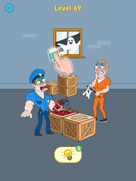 Prank Police: Delete One Part - عکس بازی موبایلی اندروید