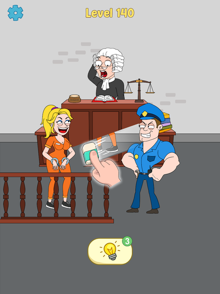 Prank Police: Delete One Part - عکس بازی موبایلی اندروید