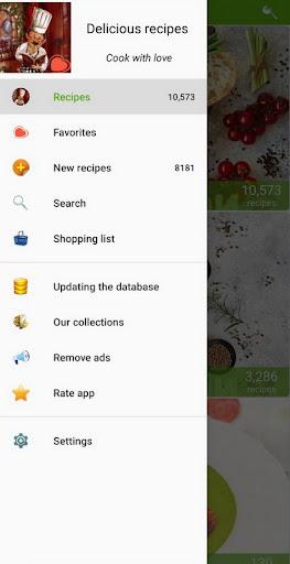 Delicious recipes - عکس برنامه موبایلی اندروید