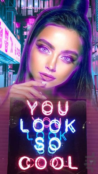 افکت عکس هنری (ویرایشگر عکس نئون) - عکس برنامه موبایلی اندروید