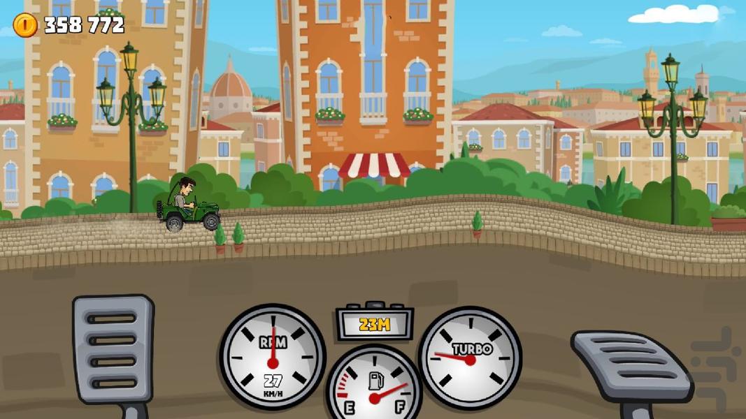 ماشین بازی تپه نوردی - عکس بازی موبایلی اندروید