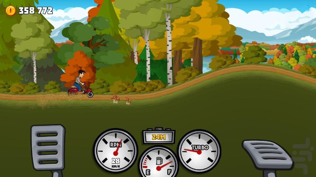 ماشین بازی تپه نوردی - عکس بازی موبایلی اندروید