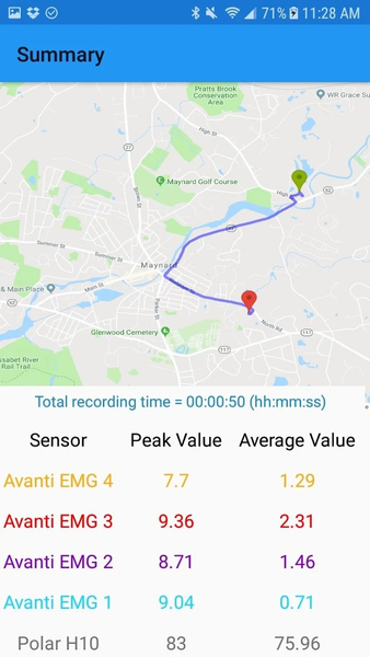EMG Logger - عکس برنامه موبایلی اندروید
