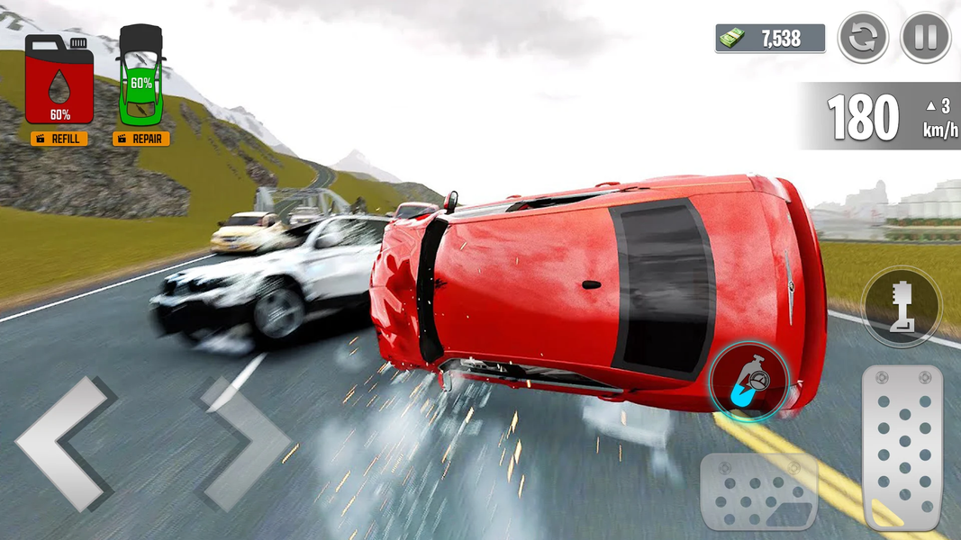 Real Car Crash Driving Game - عکس بازی موبایلی اندروید