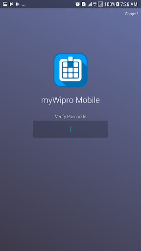 myWipro Mobile - Image screenshot of android app