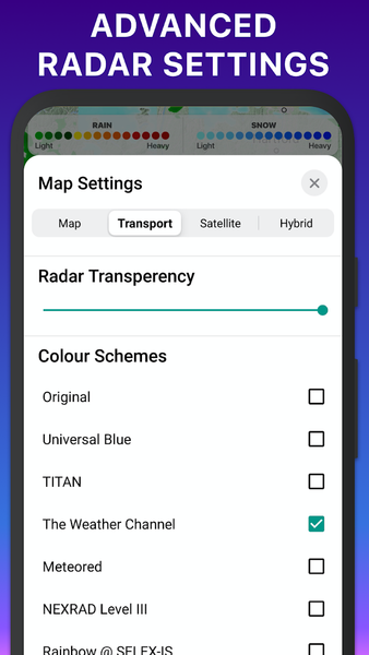 RAIN RADAR - weather radar - عکس برنامه موبایلی اندروید