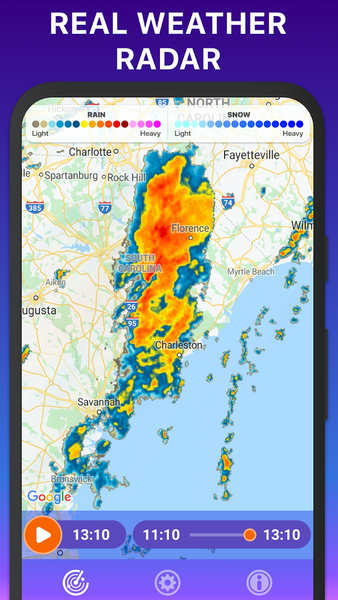 RAIN RADAR - weather radar - Image screenshot of android app