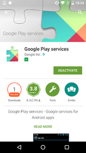 Help Play Services Error - Image screenshot of android app