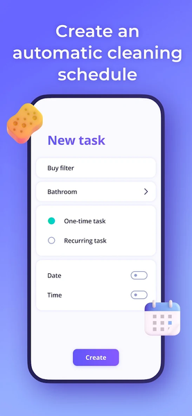 Housekeeping Chores tracker - Image screenshot of android app