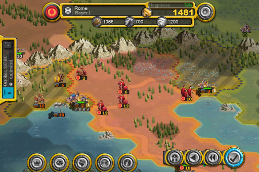 Demise of Nations - Gameplay image of android game