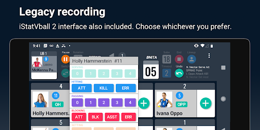 iStatVball 3 - Image screenshot of android app
