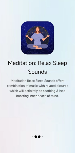 Sounds Sleep Better Meditation - Image screenshot of android app