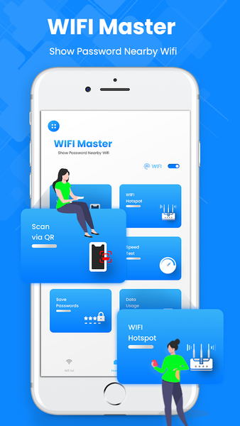 Show Wifi Password Master App - عکس برنامه موبایلی اندروید
