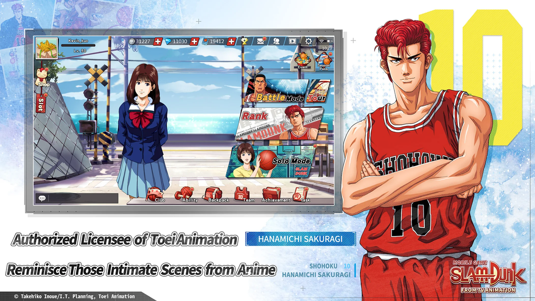 SLAM DUNK from TV Animation - Image screenshot of android app