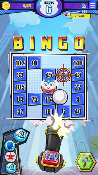 Bingo Bazooka - Gameplay image of android game