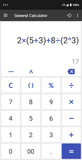 ClevCalc - Calculator - Image screenshot of android app