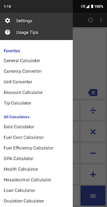ClevCalc - Calculator - عکس برنامه موبایلی اندروید