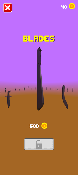Throw Middle - Knife Flip - عکس بازی موبایلی اندروید