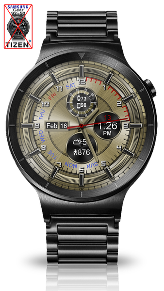 Chrono Shine HD Watch Face - Image screenshot of android app