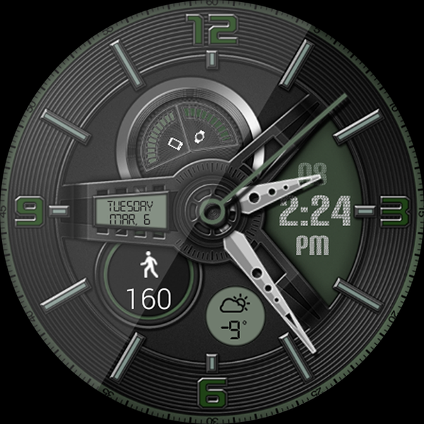 Cruise Control HD Watch Face - Image screenshot of android app