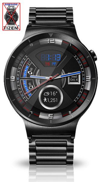 Dashing Gears HD WatchFace - Image screenshot of android app