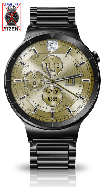 Diamond Elegance HD Watch Face - Image screenshot of android app