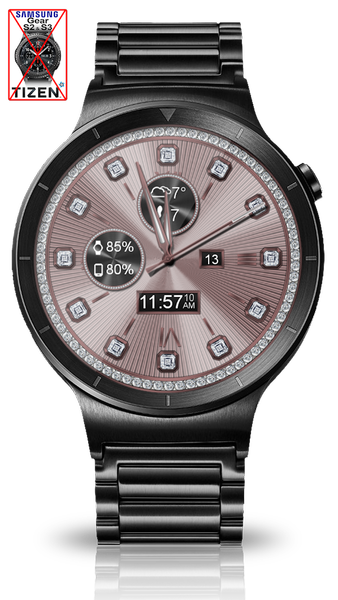 Diamond Lux HD Watch Face - Image screenshot of android app