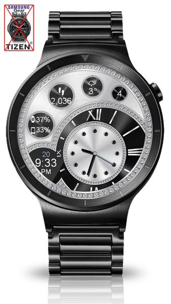 Diamond Ritz HD Watch Face - Image screenshot of android app
