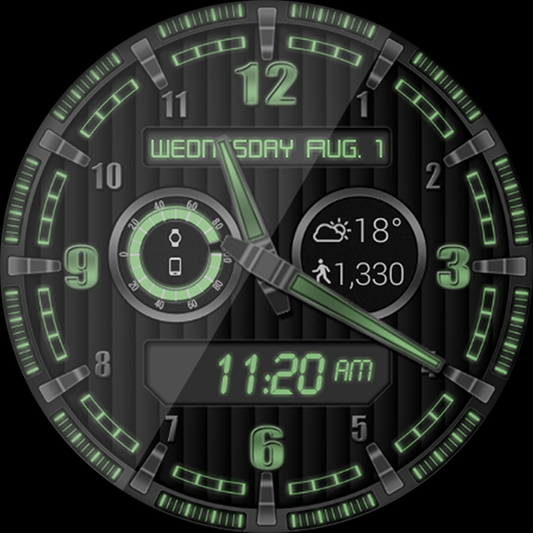Digi-Gen HD Watch Face - Image screenshot of android app