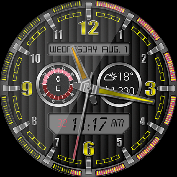 Digi-Gen HD Watch Face - Image screenshot of android app