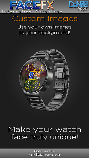 Face-FX HD Watch Face - Image screenshot of android app