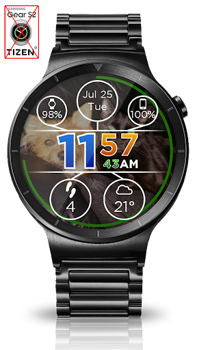 Face-FX HD Watch Face - Image screenshot of android app